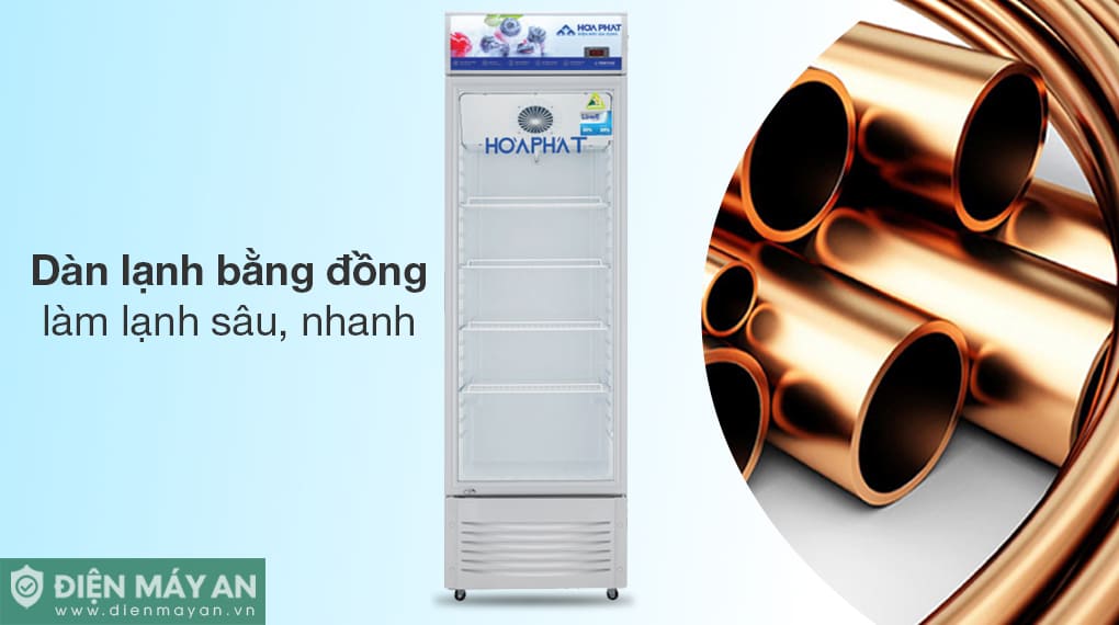 Tủ mát Hoà Phát 195 lít HSR D6195